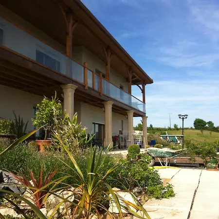 La Decouverte, Jacuzzi, Sauna, Et Terrasse Avec Vue Sur A La Campagne Entre Toulouse Et Auch *